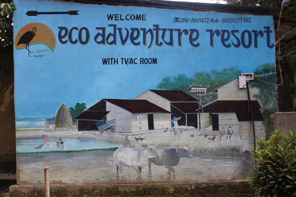 Eco Adventure Resort Sauraha Exterior foto